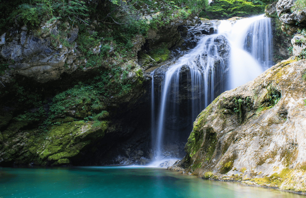 tranquility waterfall