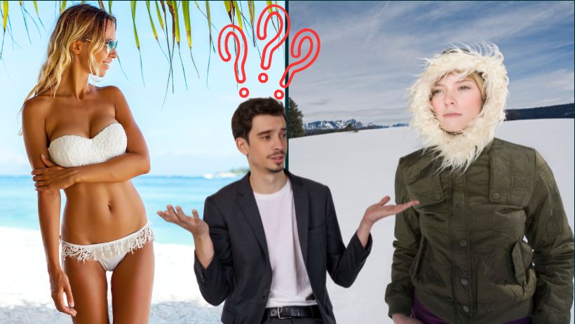 bikini or parka