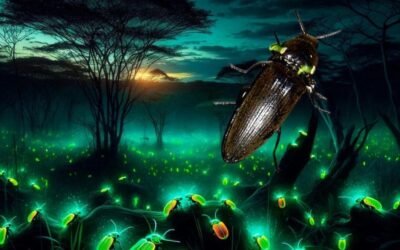 The Neon Glow of the Tortuguero Beetle