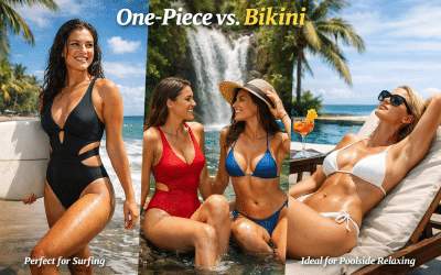 Choosing Between One-Piece and Two-Piece Bikinis on Costa Rica’s Beaches