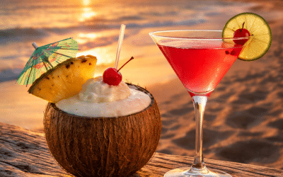 Tropical Sips in Costa Rica: How to Make a Perfect Piña Colada and Cosmopolitan