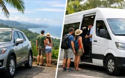 Your Costa Rica Vacation Car Rental vs Shuttle